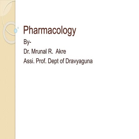 Pharmacokinetics