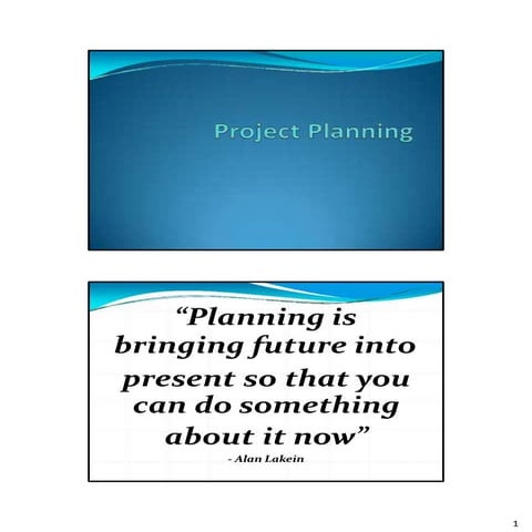 Project Planning 