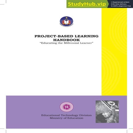 2 - Project Based Learning Handbook | PDF