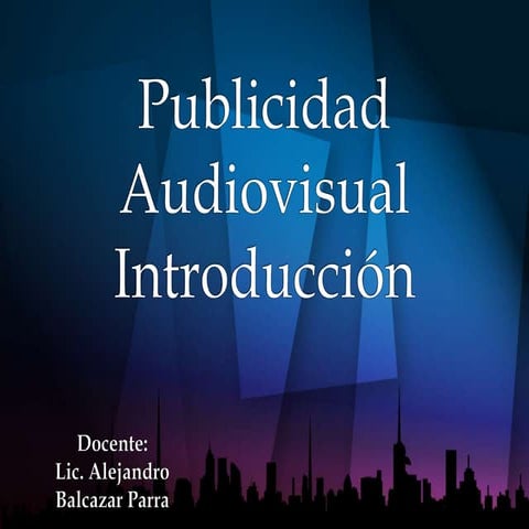 2. Publicidad audiovisual