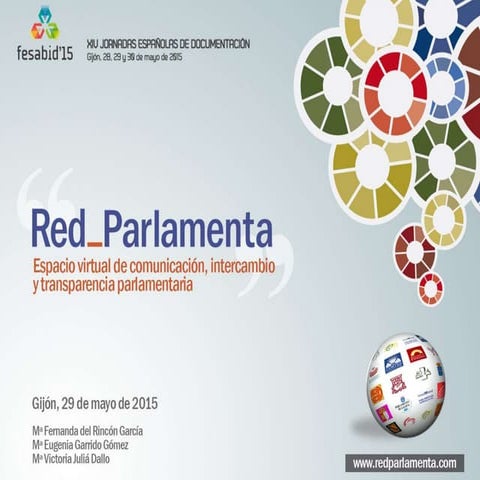RED_PARLAMENTA: Espacio virtual de comunicación, intercambio y transparencia ...