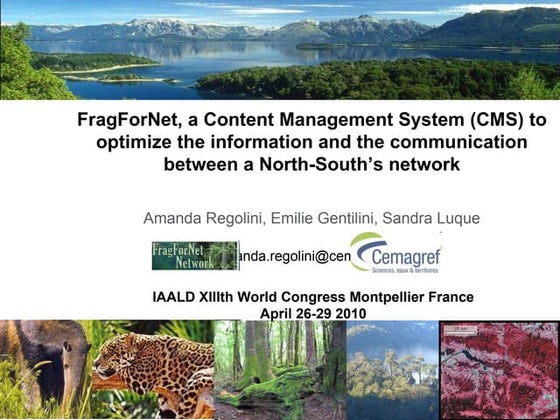 Fragfornet, a content management system (CMS) to optimize information and com...