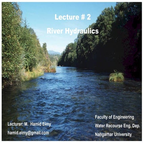 River Hydraulics engineering for student | PDF