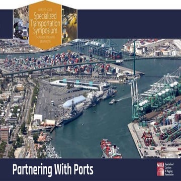 2016 STS - Roy Emmert: Partnering with Ports 