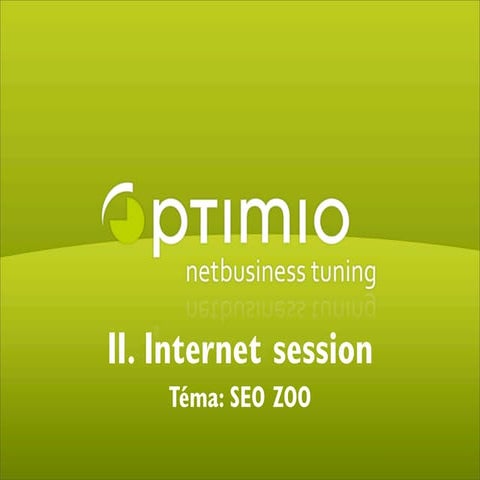 Internet session: SEO ZOO
