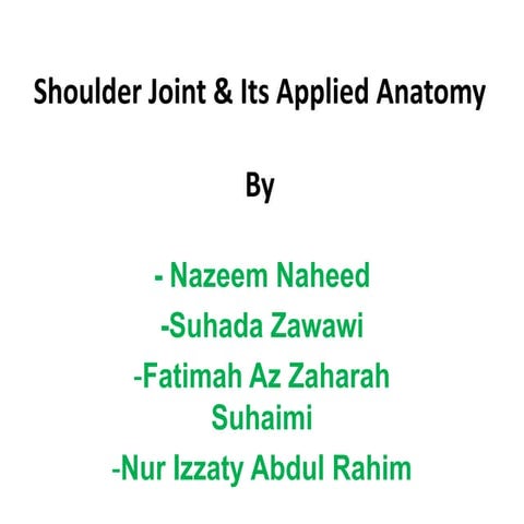 2. shoulder joint & its applied anatomy   07[1]