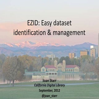 NISO Forum, Denver, Sept. 24, 2012:...
