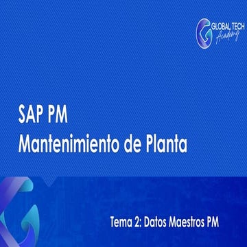 modulo-sap-pm.pdf manual de mantenimiento de planta en SAP | PDF