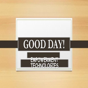 The Current State of ICT Technologies.pptx