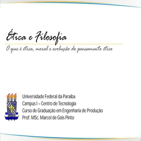 Ética: conceitos e aspectos filosóficos