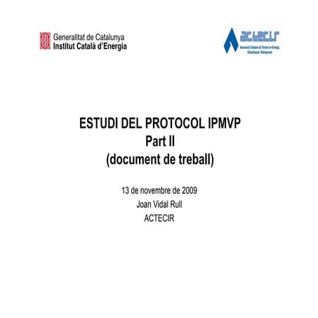 2-Training-IPMVP Part 2 -certificacion EVO 20 | PDF