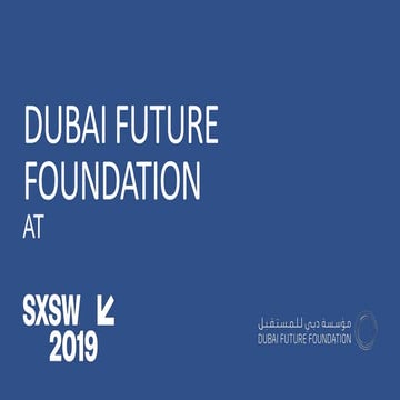 Startup Cities: Dubai - SXSW 2019