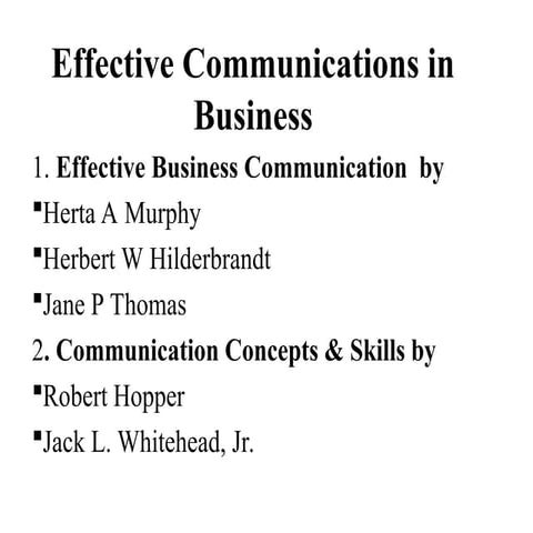 How to have Effective Communication in Business