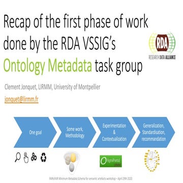 Presentation FAIRsFAIR workshop (April 2020)