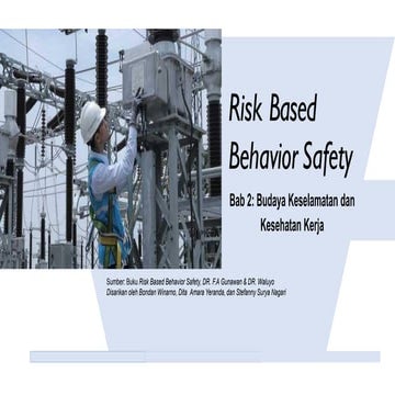 Bab 4 Prinsip RBBS (Risk Based Behavioral Safety) | PDF