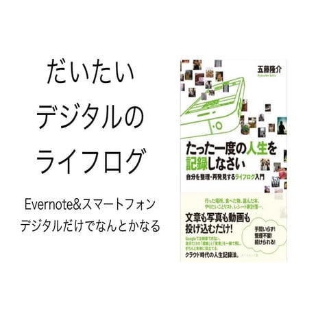 だいたいデジタルのライフログ