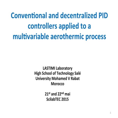 ScilabTEC 2015 - LASTIMI