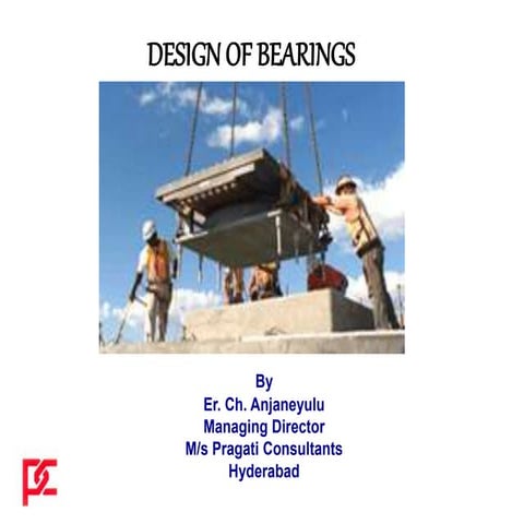 DESIGN OF BEARINGS ANJANEYULU bridge bearing