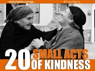 20 Small Acts of Kindness