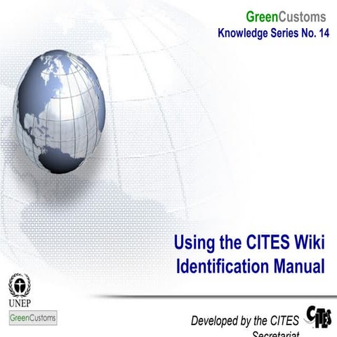 CITES-Wiki Identification Manual