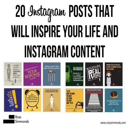 20 Instagram Posts That Will Inspire Your Life & Content