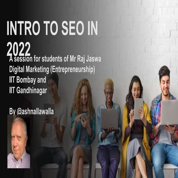 Introduction to SEO in 2022