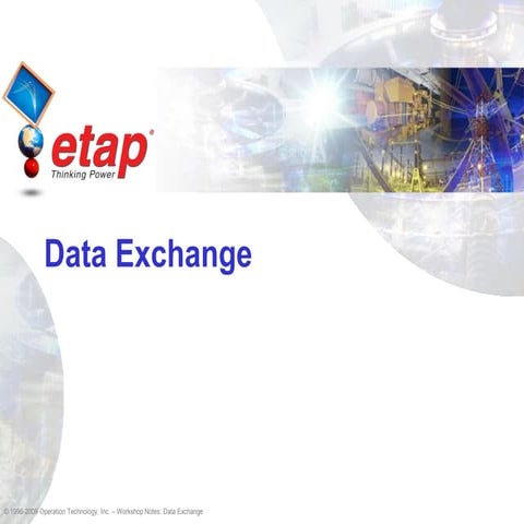 ETAP -   pde gis - Data Exchange