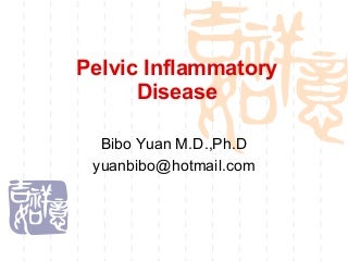 20.Pelvic Inflammatory Disease