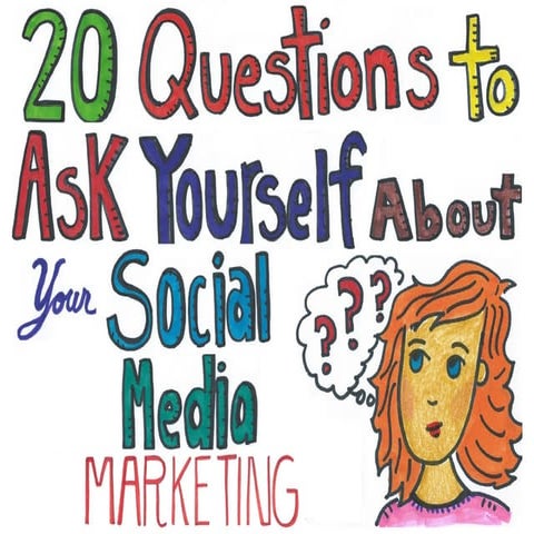 20 Questions to Ask Yourself Before Adding Social Media to Your Marketing
