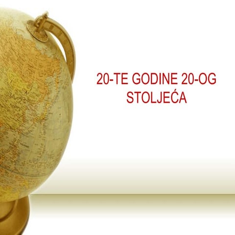 20 te godine 20-og stoljeća