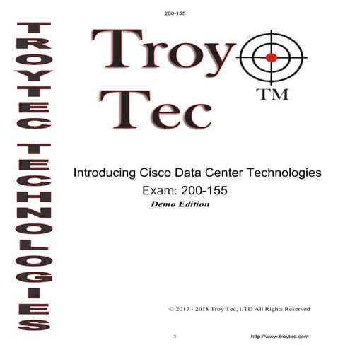 200 155 exam- introducing cisco data center technologies
