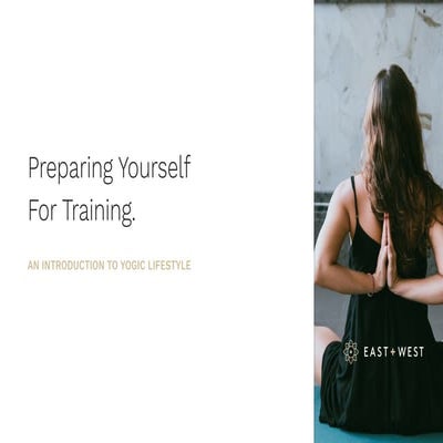 Yoga Teacher Training Preparation Manual