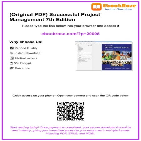 Comprehensive Guide to Successful Project Management 7th Edition | PDF