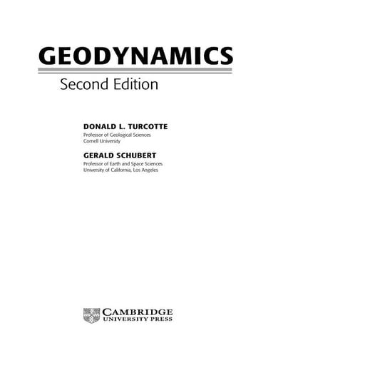 GEODYNAMIC @ second edition