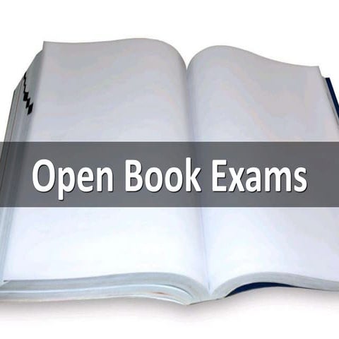 200130 Open Book Exams