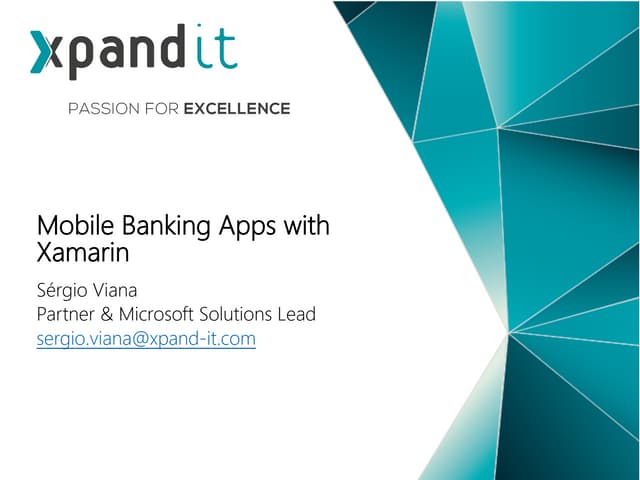 Mobile Banking Apps with Xamarin