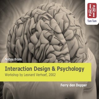 Interaction Design & Psychology (2002)