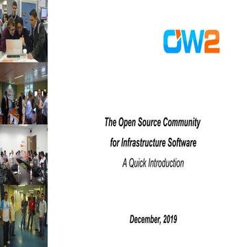 OW2 Open Source Community Corporate Presentation (update January 2020)