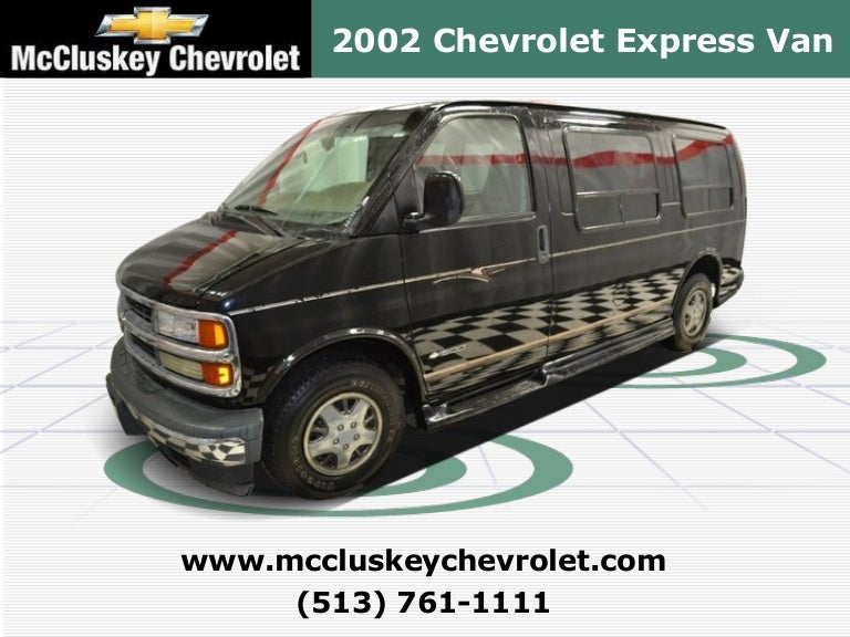 Used 2002 Chevrolet Express Conversion Van