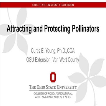  Dr. Curtis Young - Attracting And Protecting Pollinators