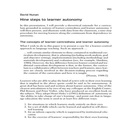 NINE STEPS TO LEARNER AUTONOMY DAVID NUNANng.pdf