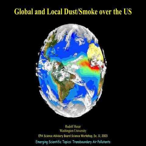 2003-12-10 Global and Local Dust/Smoke over the US