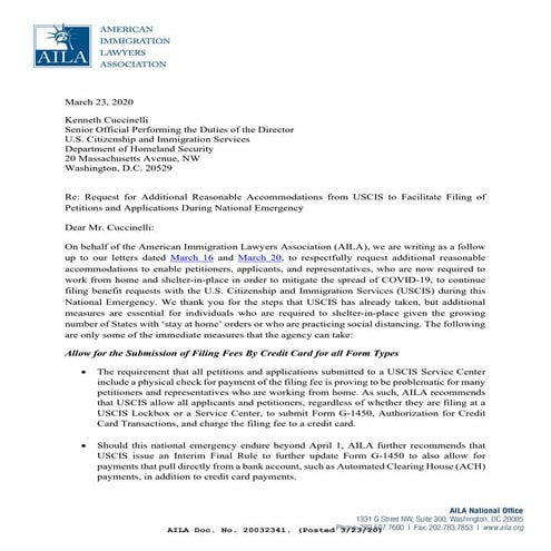The White House Proposal on Immigration Reform | PDF