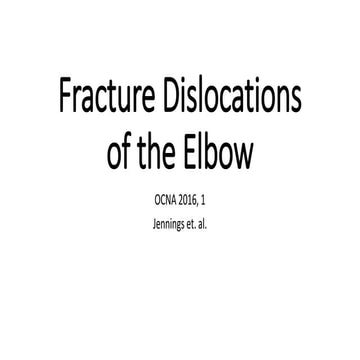 200324 Complex elbow dislocations