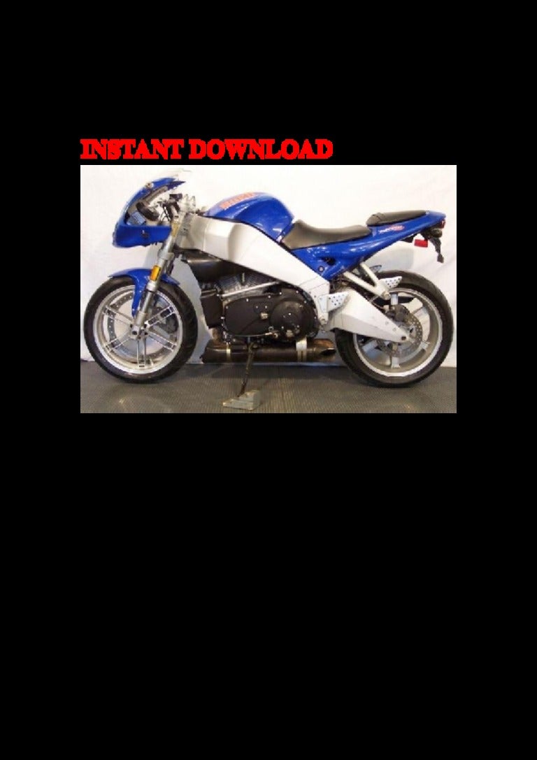 2003 buell firebolt xb9 r service repair factory manual instant downl…