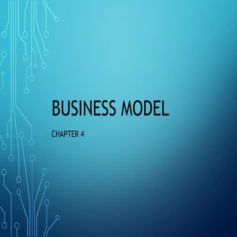 business model chapter 4
