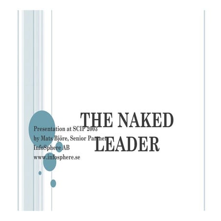 2003 The Naked Leader