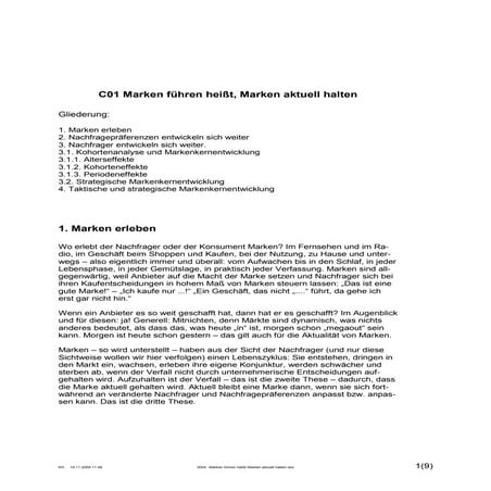 marken führen heißt marken aktuell halten