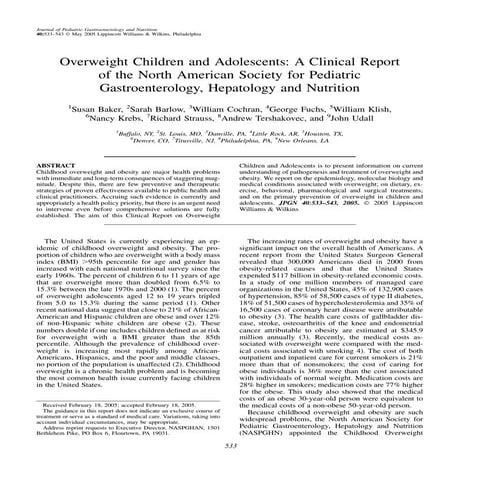 Assessment and Treatment of Childhood Obesity | PPTX