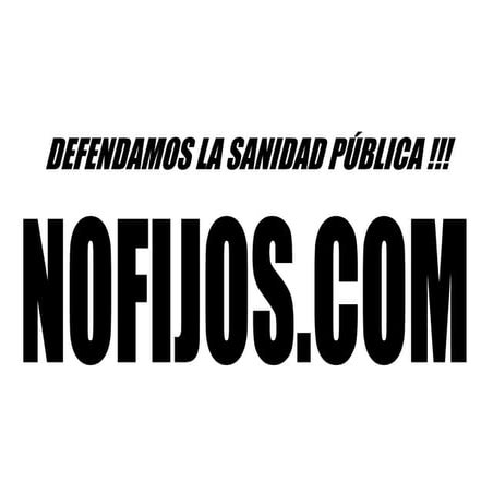2005.10 CGTFESANCAT CAMISETA NOFIJOS.COM - DEFENDAMOS LA SANIDAD PÚBLICA